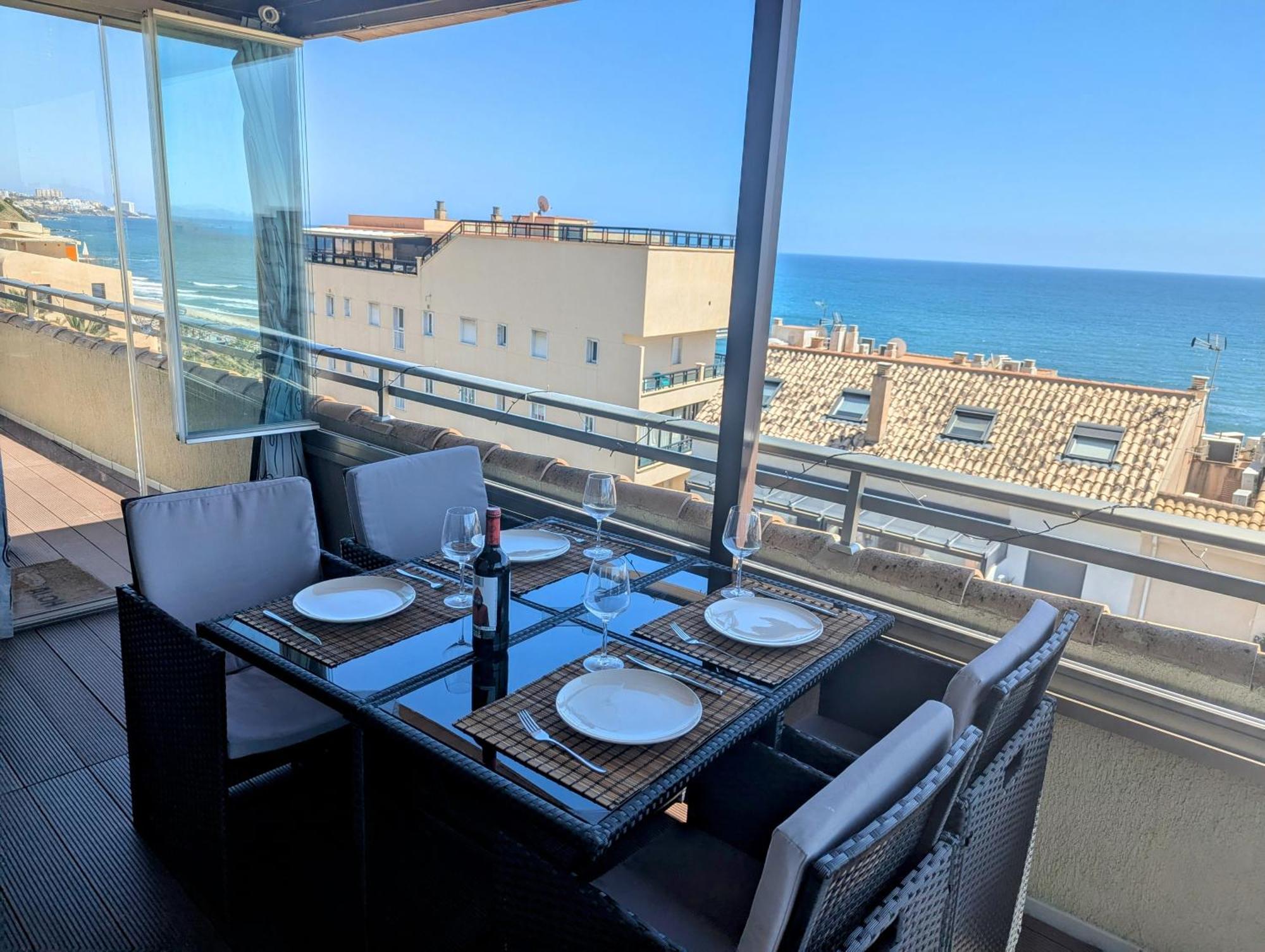 Modern Penthouse Apartment - 1 Min From The Beach Fuengirola Bagian luar foto