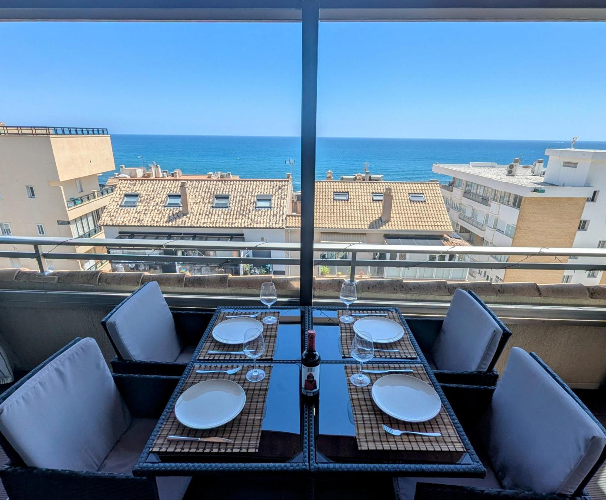 Modern Penthouse Apartment - 1 Min From The Beach Fuengirola Bagian luar foto